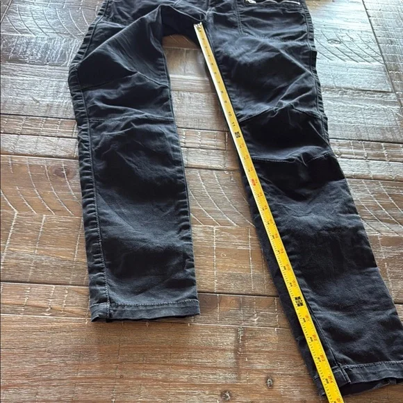 Anthropologie Pilcro and the Letterpress Black Moto Jeans Pants, Size 0 - Picture 4 of 8